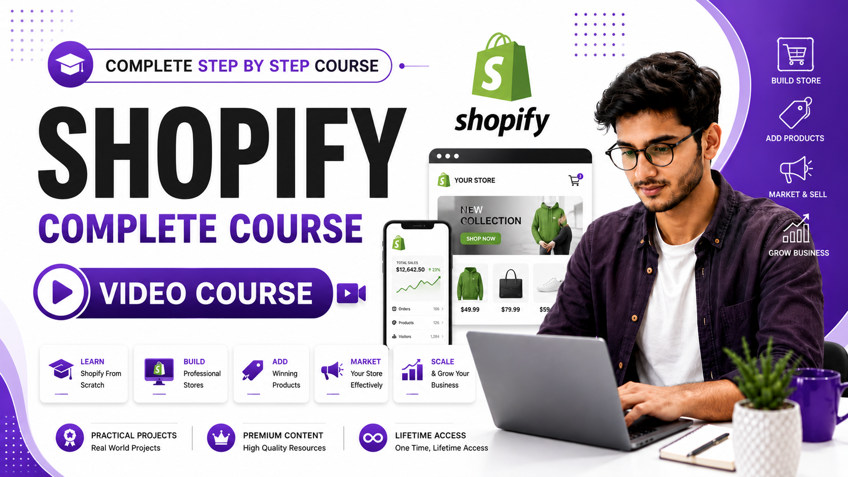 SHOPIFY COMPLETE COURSE-Image