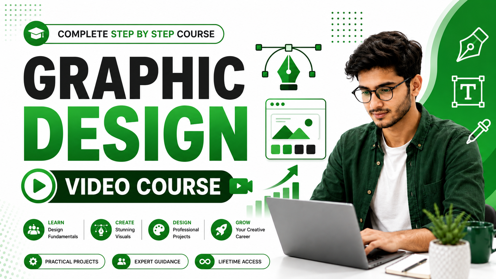 GRAPHIC DESIGN COMPLETE COURSE-Image